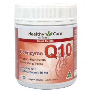 澳洲直邮 Healthy Care CO Q10 辅酶胶囊50mg 200粒 心脏保健品 澳洲直邮 Healthy Care CO Q10 辅酶胶囊50mg 200粒 心脏保健品